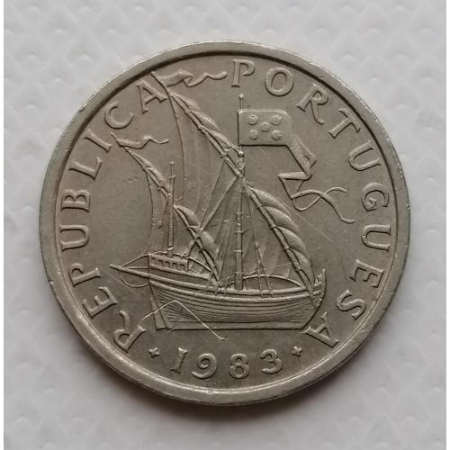 Португалия 5 Эскудо 1983г.