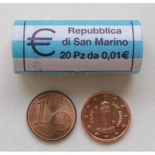 Сан-Марино 1 евроцент 2006г.