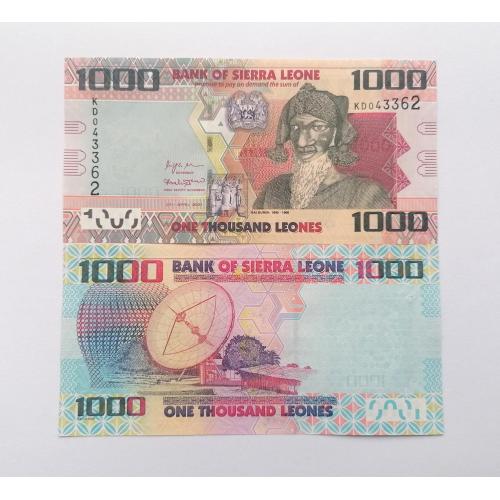 Сьерра-Леоне 1000 леоне 2021г. UNC. 