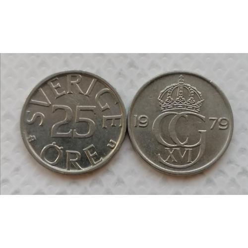 Швеция 25 ере 1979г.