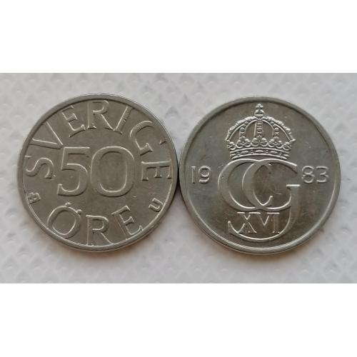 Швеция 50 ере 1983г.