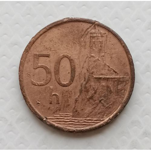 Словакия 50 геллеров 1998г.