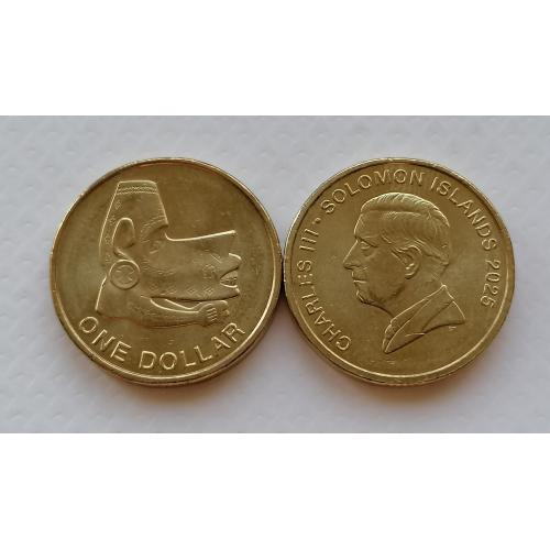 Соломоновы острова 1 доллар 2025г.