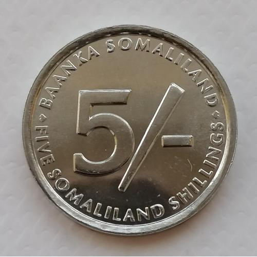 Сомалиленд 5 шиллингов 2002г. Ричард Френсис Бёртон. 