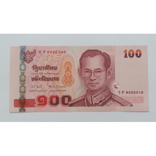 Таиланд 100 бат 2005-12г. UNC. 