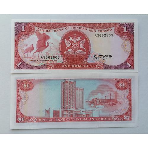 Тринидад и Тобаго 1 доллар 1985г. UNC. 