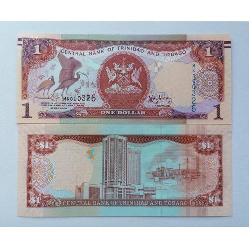 Тринидад и Тобаго 1 доллар 2006г. UNC. 