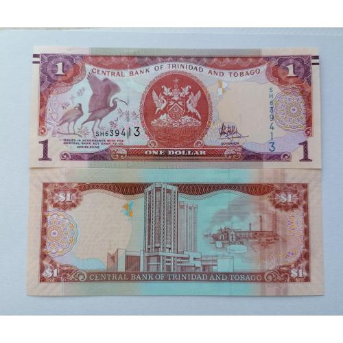 Тринидад и Тобаго 1 доллар 2016г. UNC. 