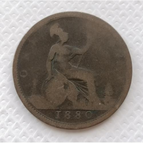 Великобритания 1 пенни 1880г.