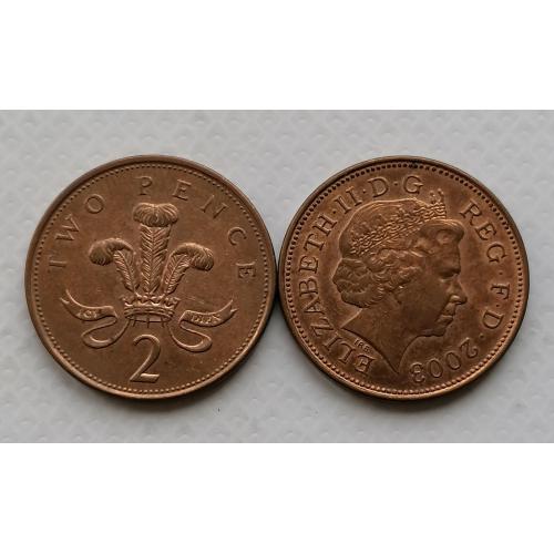 Великобритания 2 пенса 2003г.