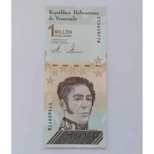 Венесуэла 1 000 000 боливаров 2020(2021) г. UNC. 