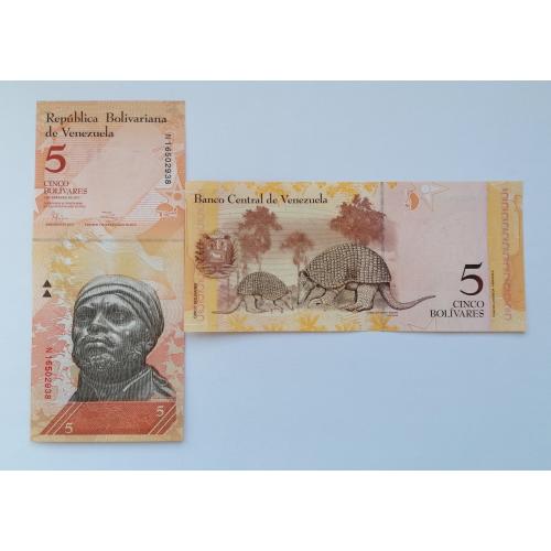 Венесуэла 5 боливар 2011г. UNC. 
