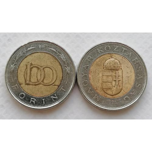 Венгрия 100 форинтов 1998г.