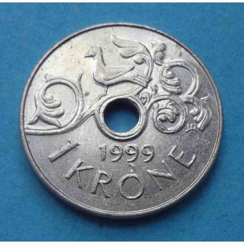 1 крона 1999 года Норвегия (59)