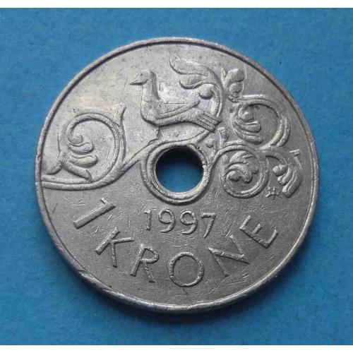 1 крона 1997 года Норвегия (59)