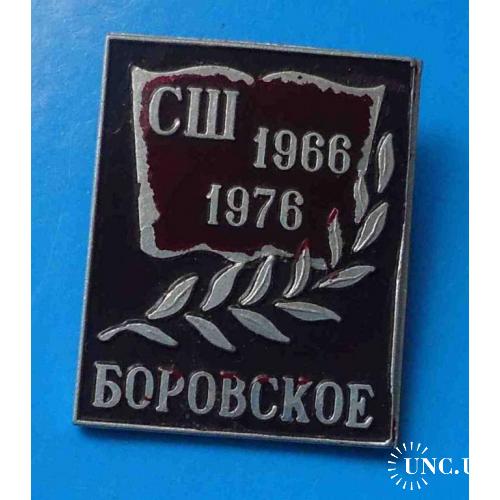 10 лет Средняя школа Боровское 1966-1976