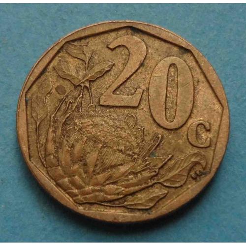 20 центов 2008 год ЮАР (38)
