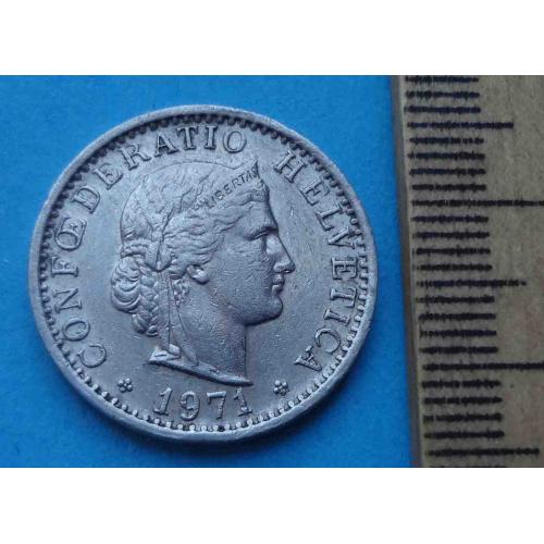 20 раппенов 1971 год Швейцария (65)