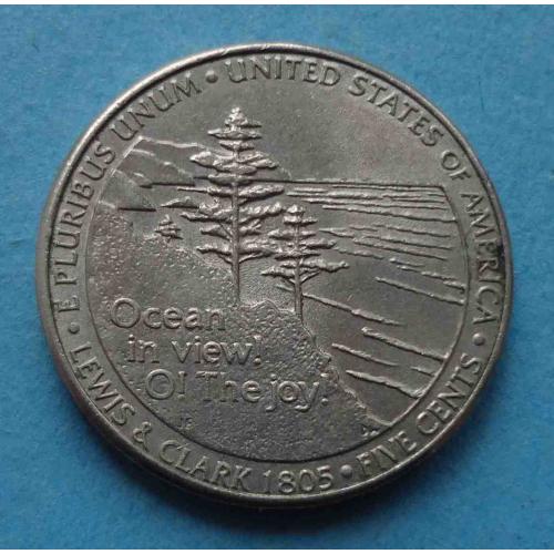 25 центов 2005 года США Выход к океану (55)