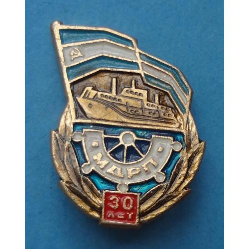 30 лет МДРП Московское детское речное пароходство Корабль (60)