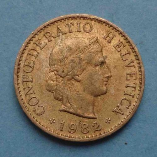 5 раппен 1982 год Швейцария (63)