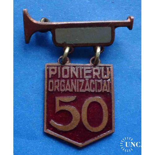 50 лет пионерской организации горн