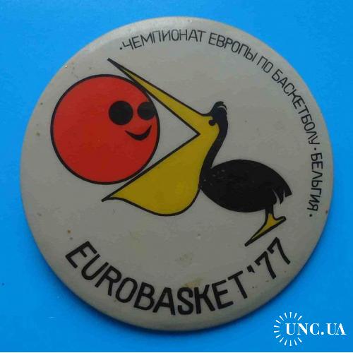 Чемпионат Европы по баскетболу Бельгия 1977