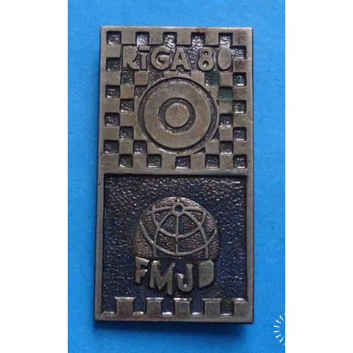 FMJD международная федерация шашек Рига 1980