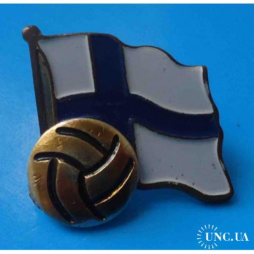 Футбол Финляндия флаг