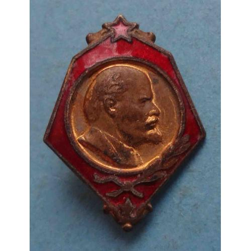 Ленин красный тяжелый эмаль (65)