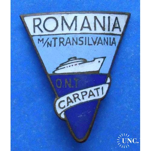 Теплоход Трансильвания Румыния корабль