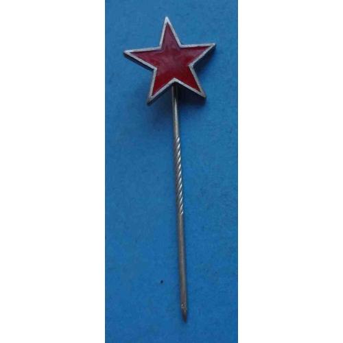 Знак Красная звездочка на иголке (66)