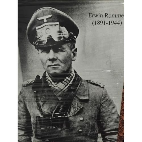 ☝️Фельдмаршал 'Эрвин Роммель' (фотопортрет на холсте)