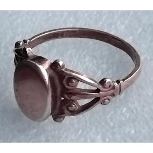 ☝️Печатка серебро в позолоте 875пр. (проба,клеймо, звезда)