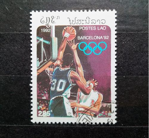 Лаос 1992 г. Олимпиада Барселона 92. Баскетбол