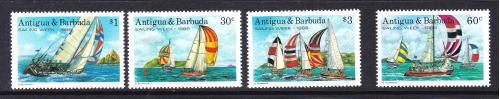Флот . Антигуа и Барбуда 1988  г MNH - регата