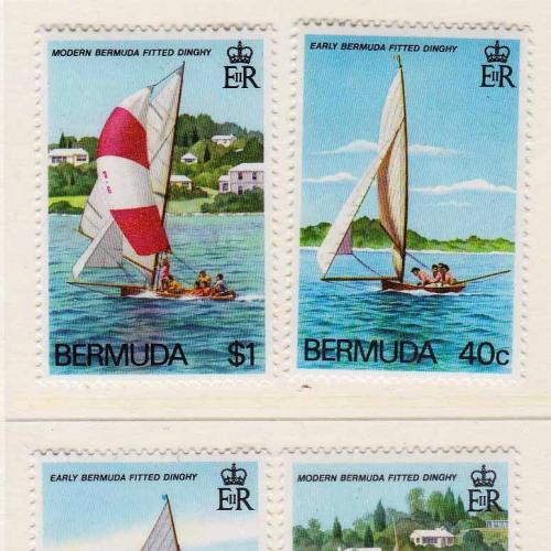 Флот .    Бермуды  1983  г MNH - - полная серия