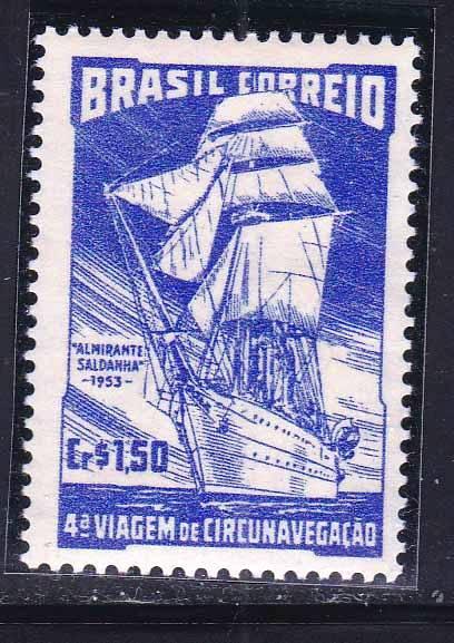 Флот . Бразилия  1953  г  MNH  - 