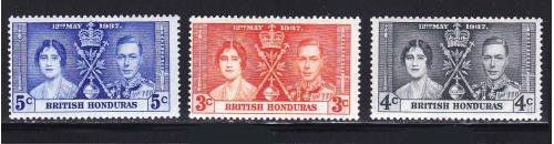 Флот . Британская Гондурас  1937  г  * - - омнибус 