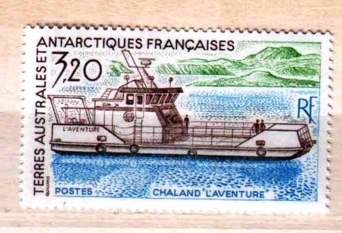 Флот . Франция  - ТААФ  1991 г  MNH  -