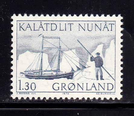 Флот .  Гренландия 1975 г MNH - 