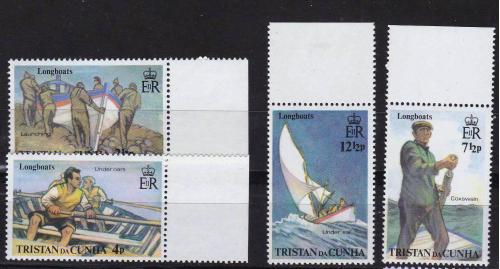 Флот . Тристан да Кунья 1972 г MNH - 