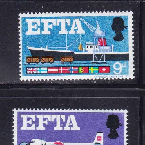 Флот . Великобритания 1967 г  MNH  -   полная серия 