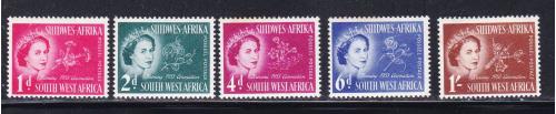 Личности . Юго-Западная Африка / SWA 1953 г  * - коронация