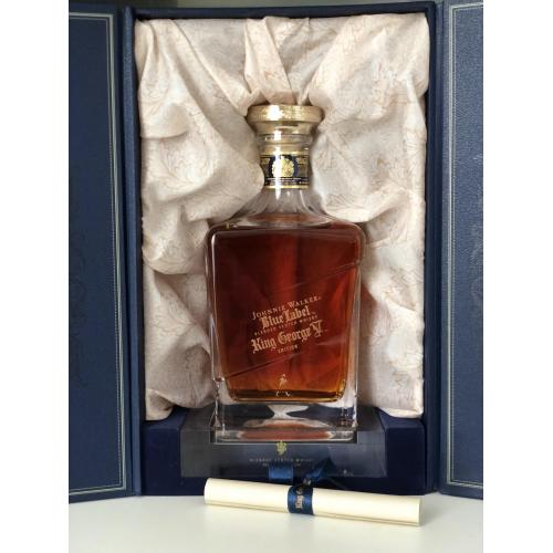 Johnnie walker blue label king George V
