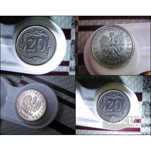 20 грошей 1997 Польша 20 groszy Rzeczpospolita Polska