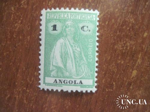 Ангола 1912 1 сентаво Богиня Церера **