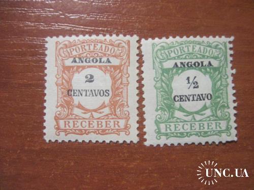 Ангола 1921 Доплатные портомарки  **