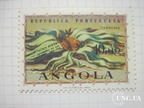 Ангола португальская колония 1959 Цветы флора MVLH