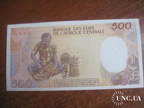Центрально-африканская республика 1987 500 франков UNC